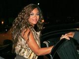 Beyonce - wears House of Dereon fashion after performing at Madison Square Garden