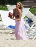 Nicollette Sheridan bikini candids