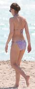 Stephanie March - wearing a bikini at a beach in Miami 02/25/13
