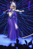 Kylie Minogue performs on stage on the opening night of her world tour KylieX2008 in Paris, France